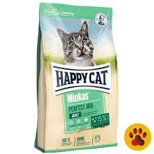 غذای خشک گربه هپی کت مدل مینکاس پرفکت میکس (Happy Cat Minkas Perfect Mix) - 10 کیلوگرمی