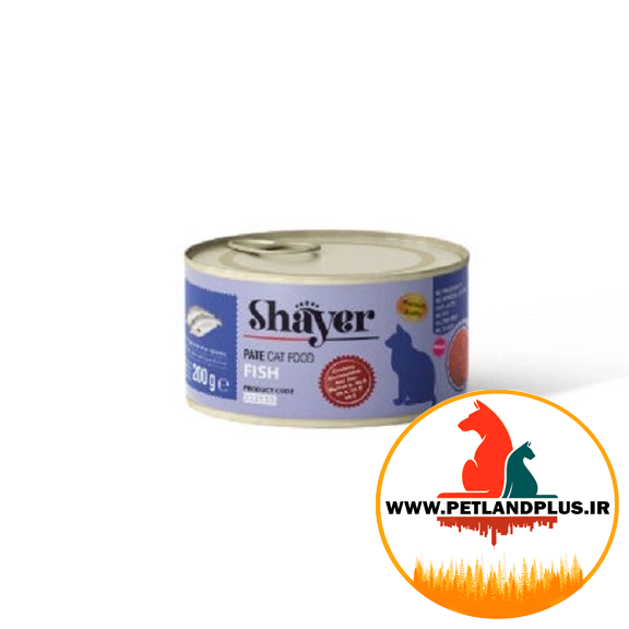 کنسرو گربه شایر 200 گرم (Shayer Cat Canned Food)
